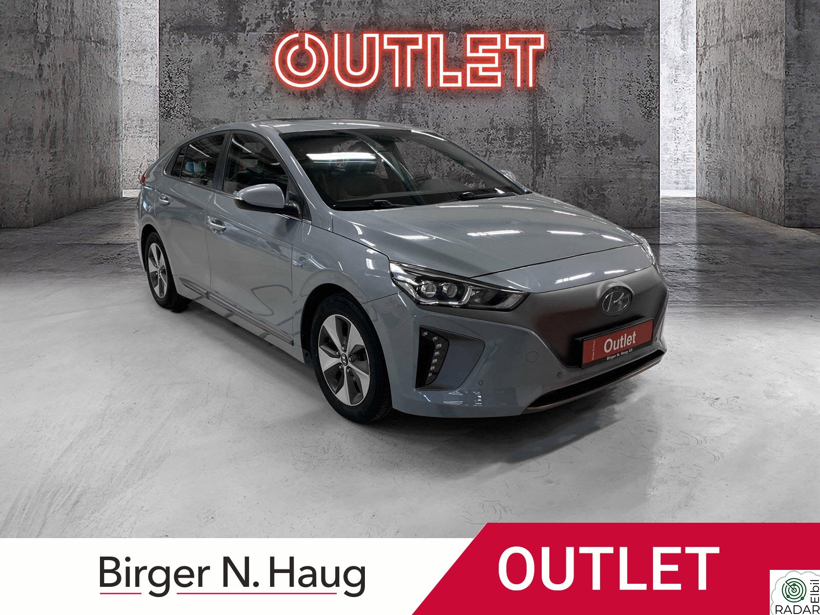 HYUNDAI IONIQ Teknikk HELGETILBUD! LEVERINGSKLAR I MORGEN KL 10!
