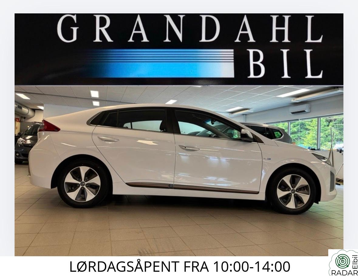 HYUNDAI IONIQ EV PREMIUM-SKINN-NAVI-VARMESETTER.