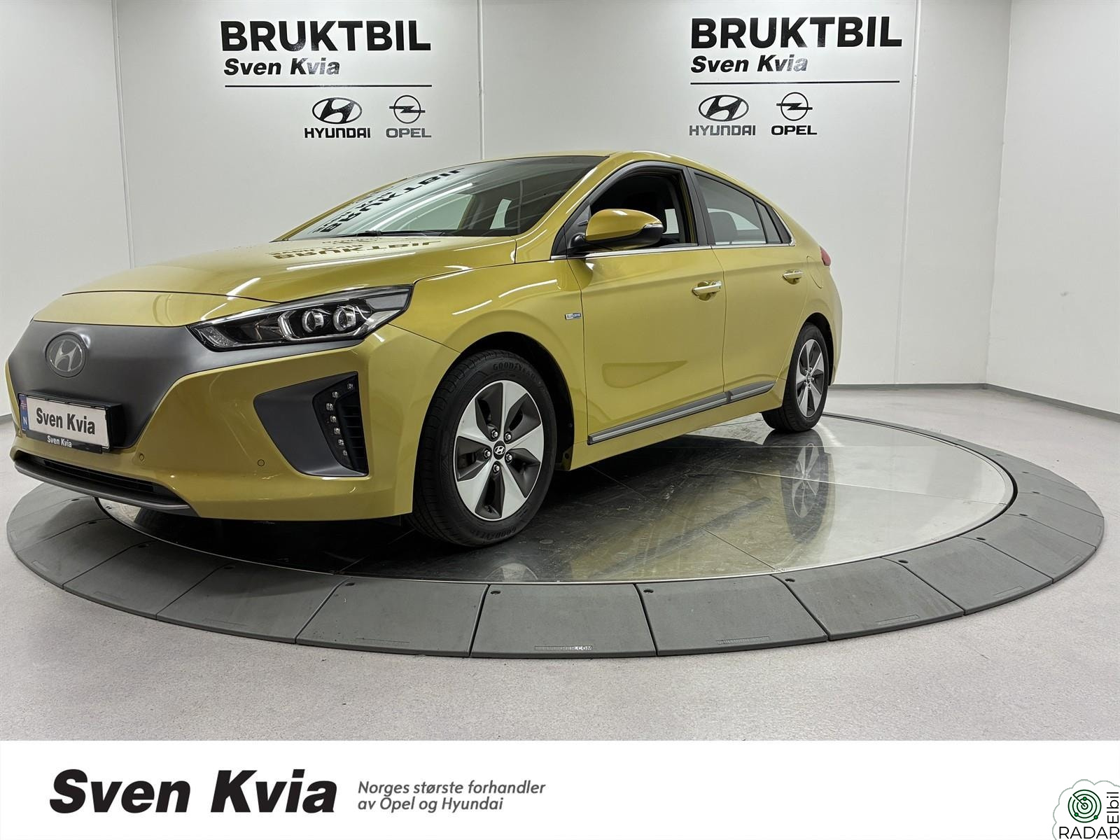 HYUNDAI IONIQ NORSK TEKNIKKPAKKE. ACC, KAMERA, NAVI,