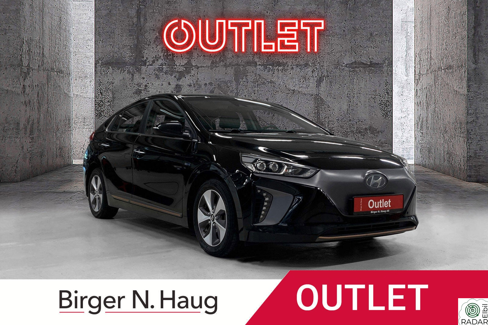 HYUNDAI IONIQ Teknikk OUTLET | TOPPUSTSTYRT! SOLTAK | KJØLING I SETER