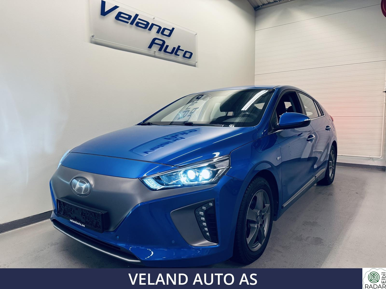 HYUNDAI IONIQ EV TEKNIKKPAKKE / LAV KILOMETERSTAND / "NORSK" BIL