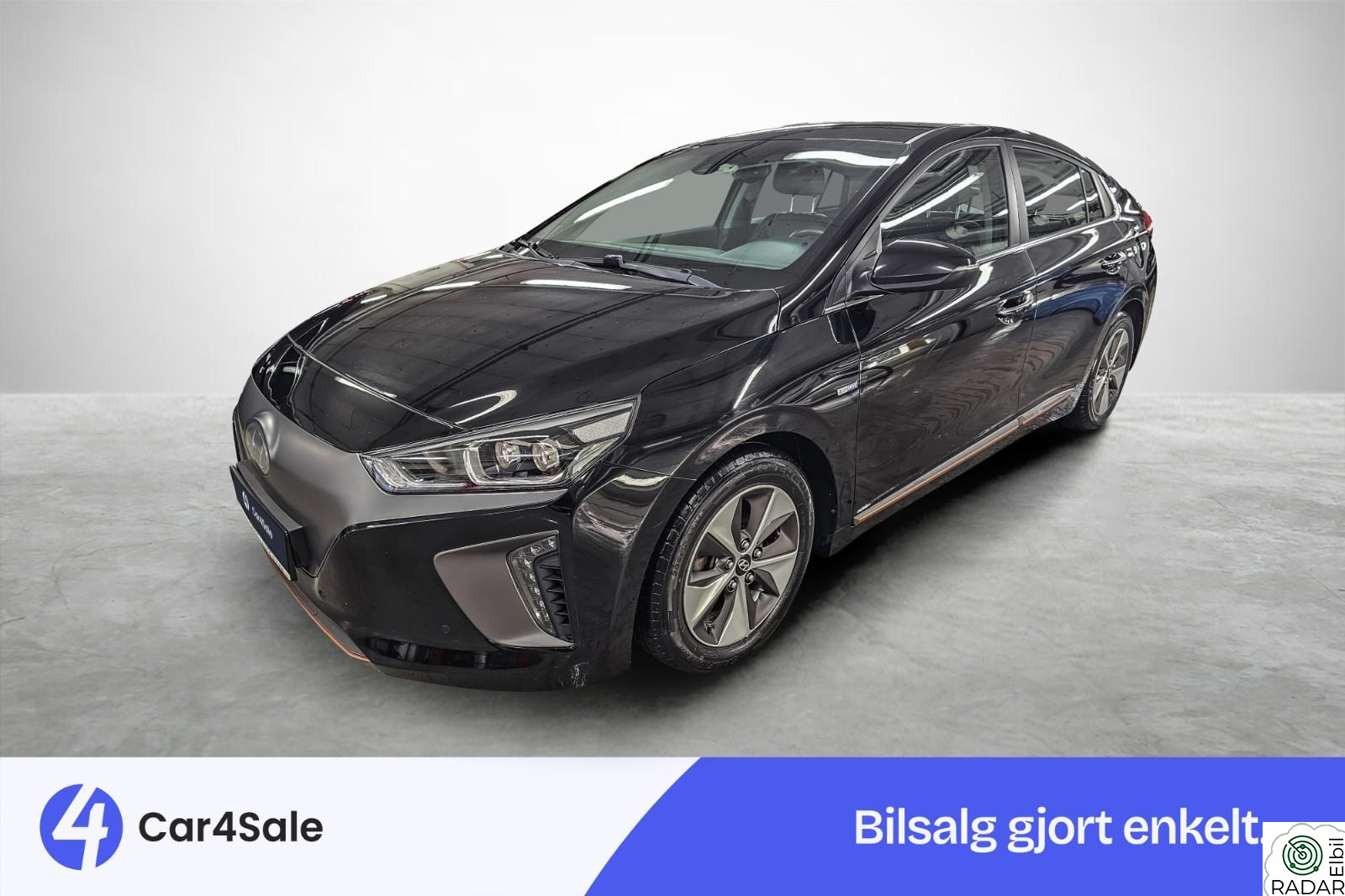 HYUNDAI IONIQ 280km / Skinn / ACC / V.Pumpe / Kamera / LED ++