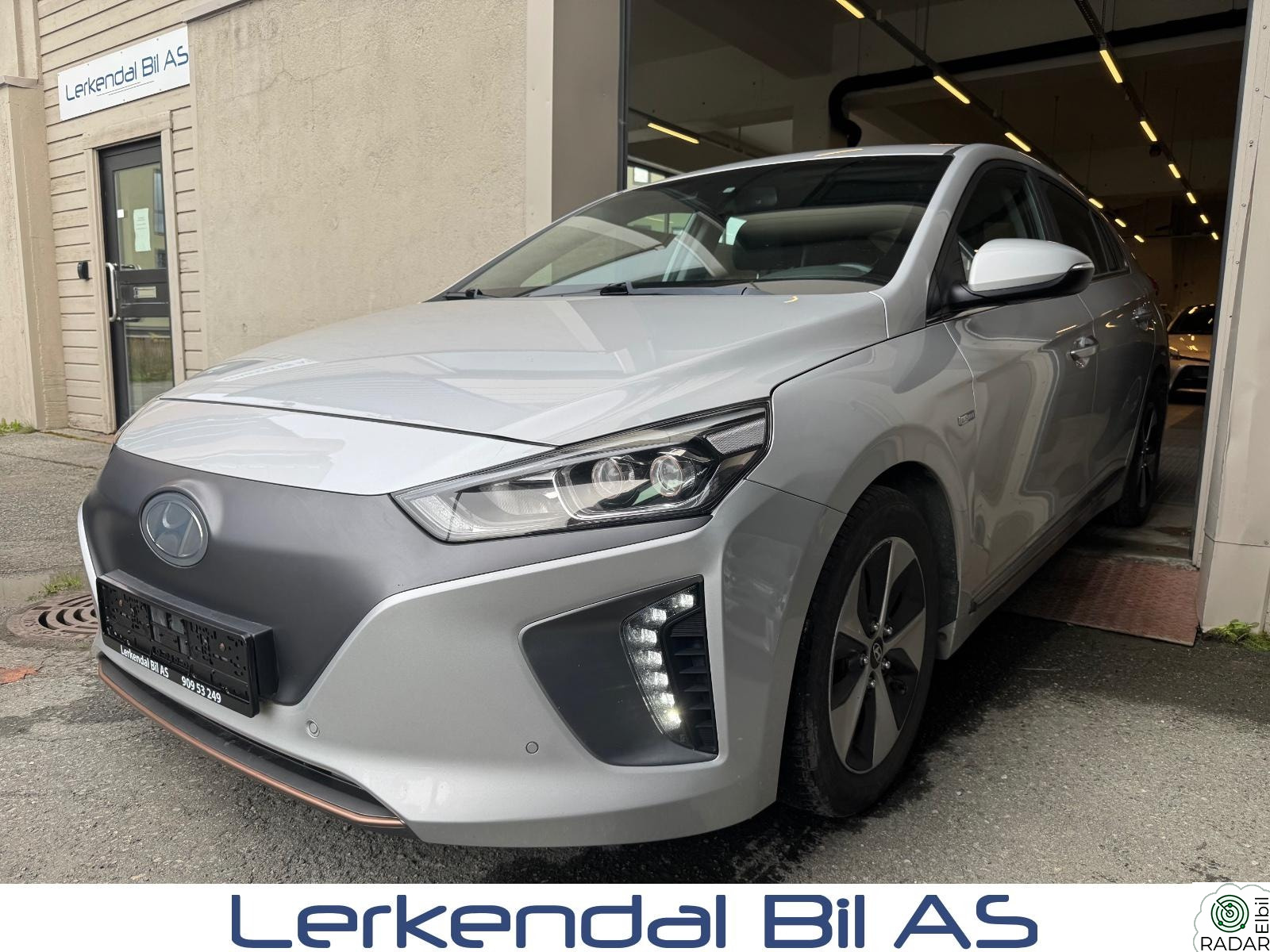 HYUNDAI IONIQ ACC, SKINN, RKAMERA, 1 EIER, EU OK TIL SEPTEMBER 2028,