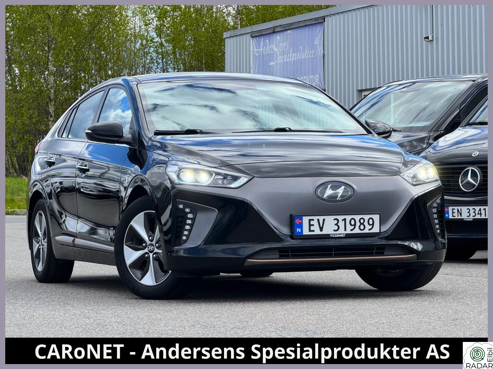 HYUNDAI IONIQ Style, adaptiv cruise, navi, DAB+, ryggekamera++