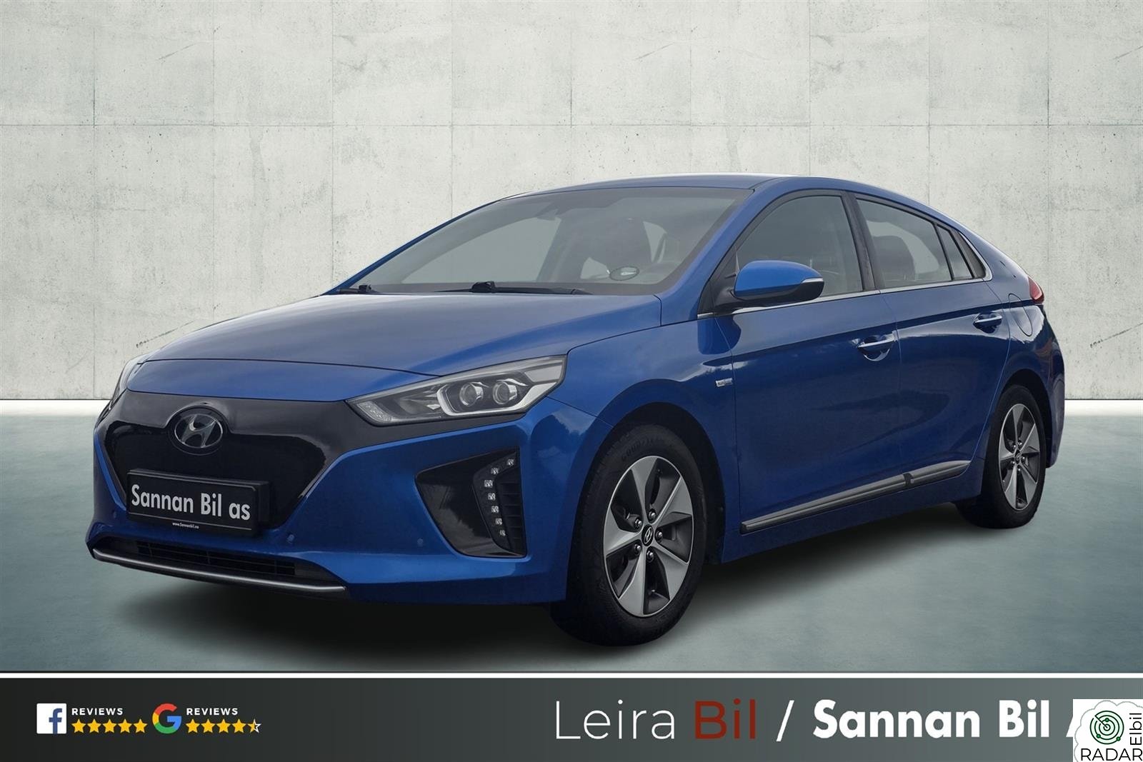 HYUNDAI IONIQ Teknikk **NY SERVICE & EU|VENTILERTE SETER|SKINN**