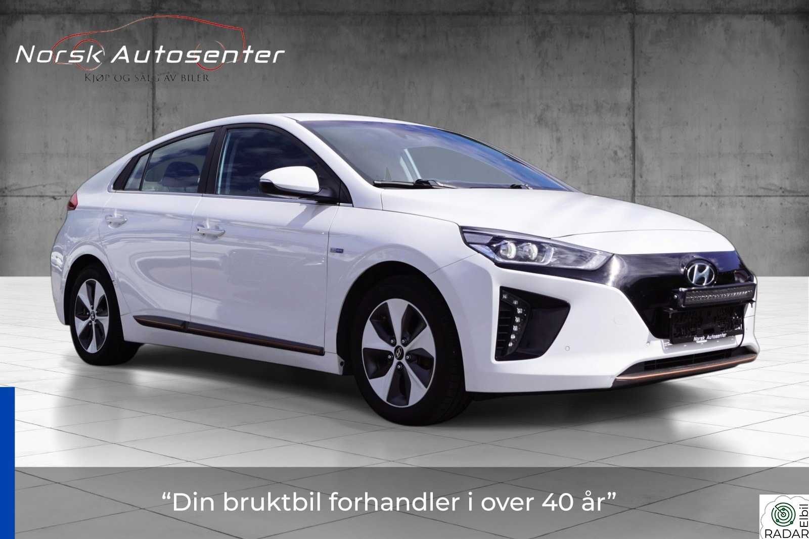 HYUNDAI IONIQ TEKNIKK | NORSK | M.SETE | NAVI | NY EU | 120 HK +++