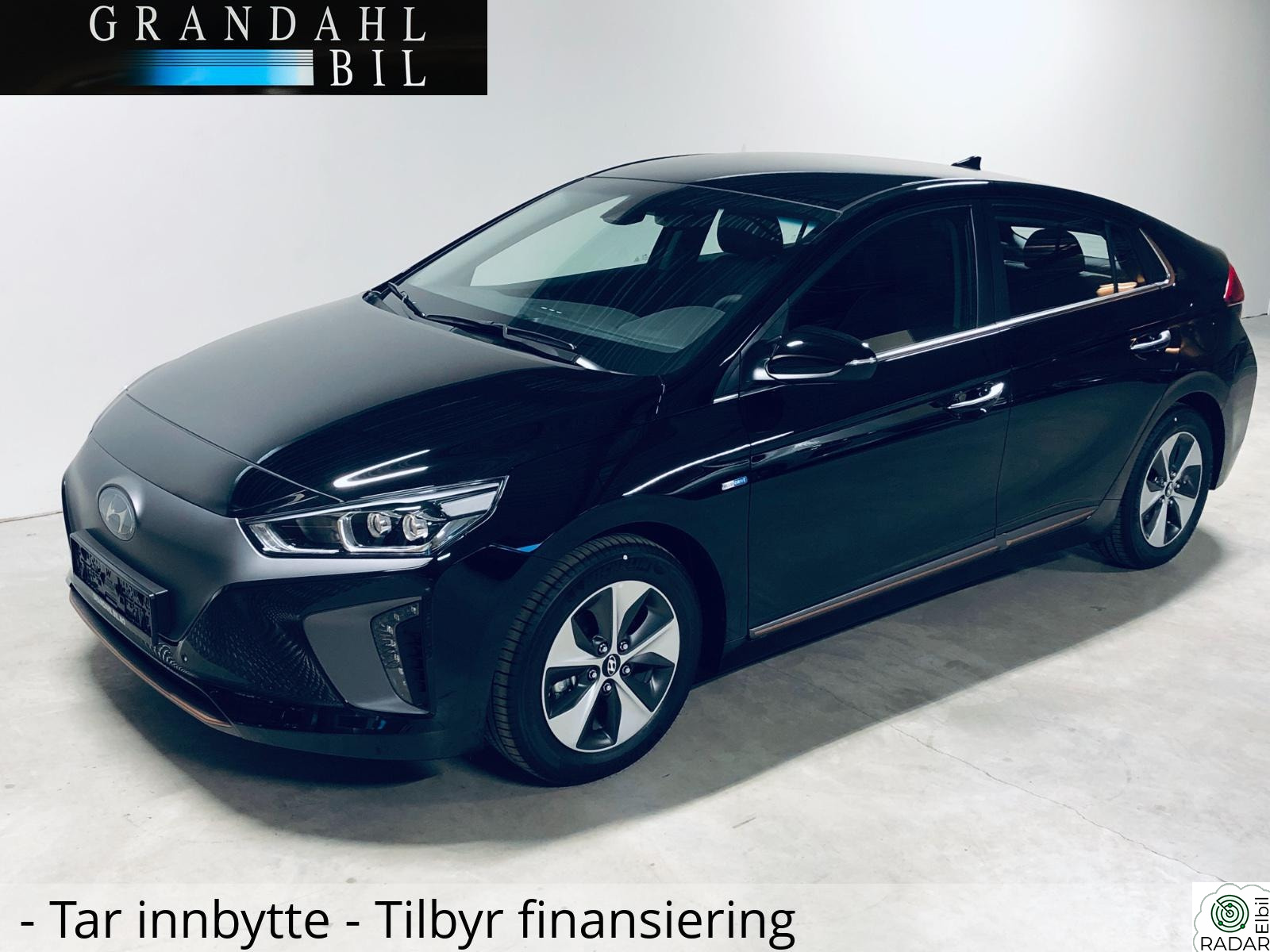 HYUNDAI IONIQ EV - EXCLUSIVE - Varmepumpe -Hurtiglading -Tar innbytte