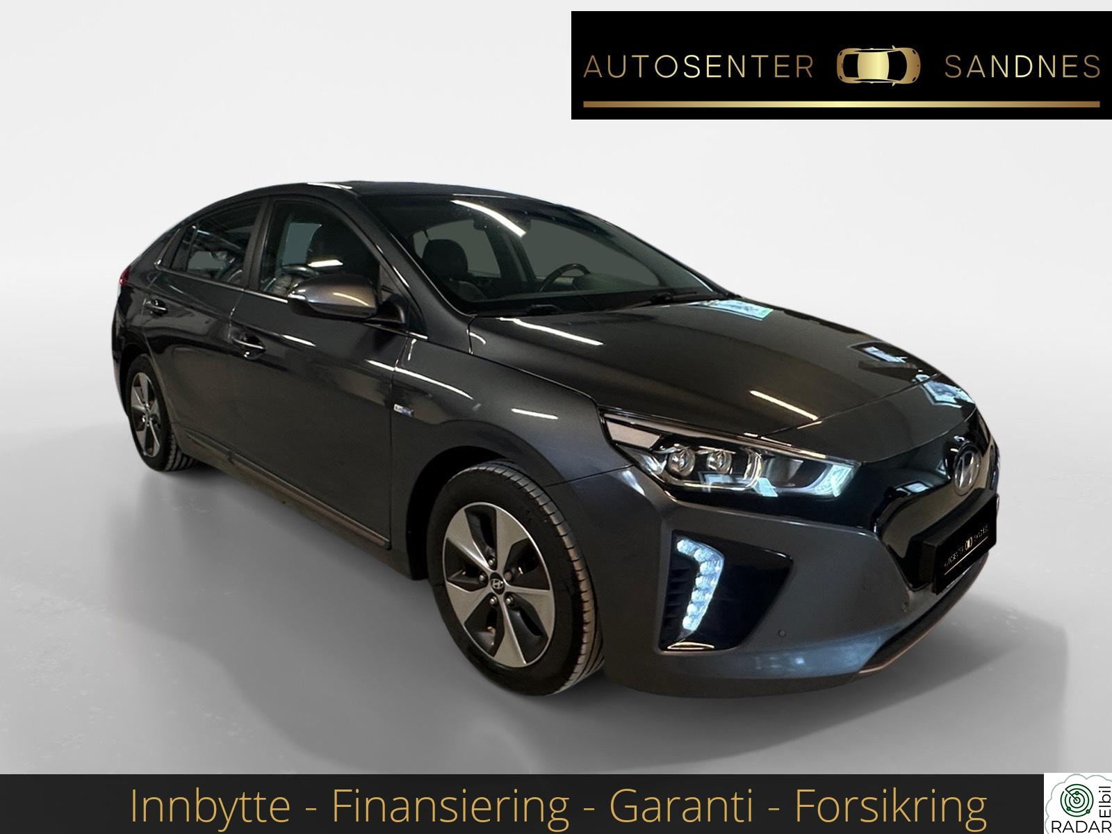 HYUNDAI IONIQ Teknikk / Skinn / R.Kam / Navi / ACC / V.Seter / Norsk