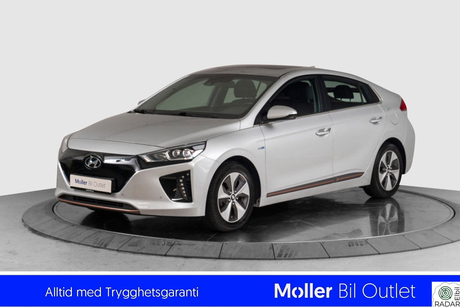 HYUNDAI IONIQ Basismodell - R.Kam, Delskinn, Navi, ACC