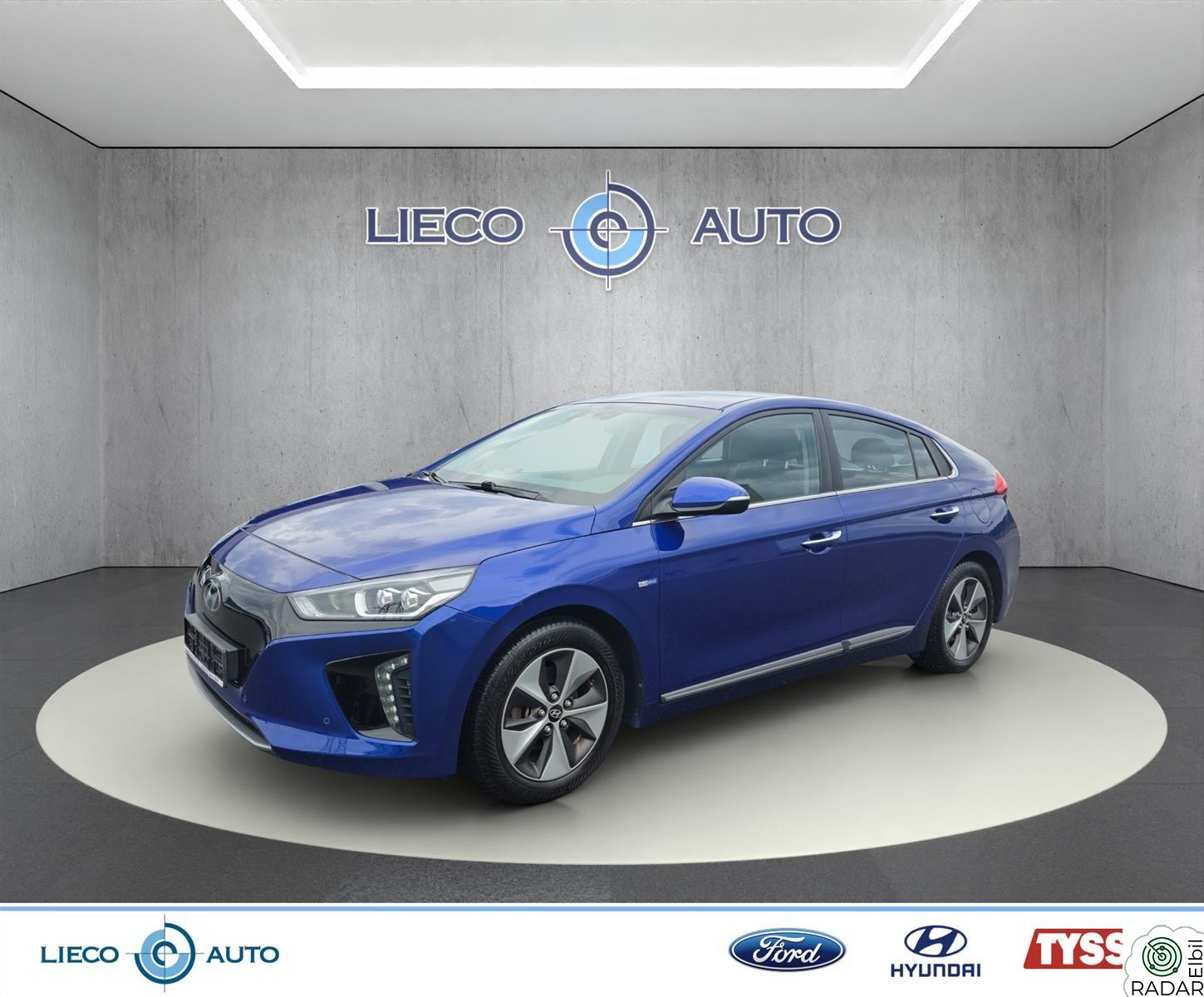 HYUNDAI IONIQ 28kWt 120HK Skinn Navi Led
