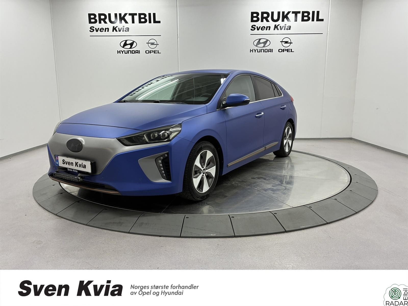 HYUNDAI IONIQ TEKNIKKPAKKE MED SKINN ACC KAMERA NAVI