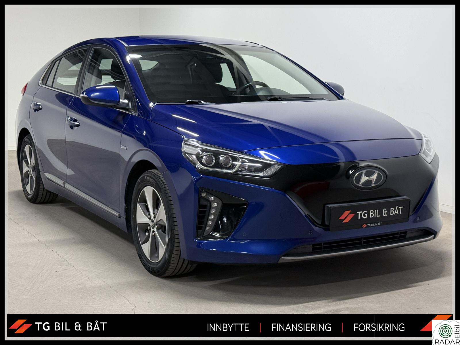HYUNDAI IONIQ Teknikk 280km - ACC/NAVI/DAB/RYGGE/RATT.V/LED/NY EU +++