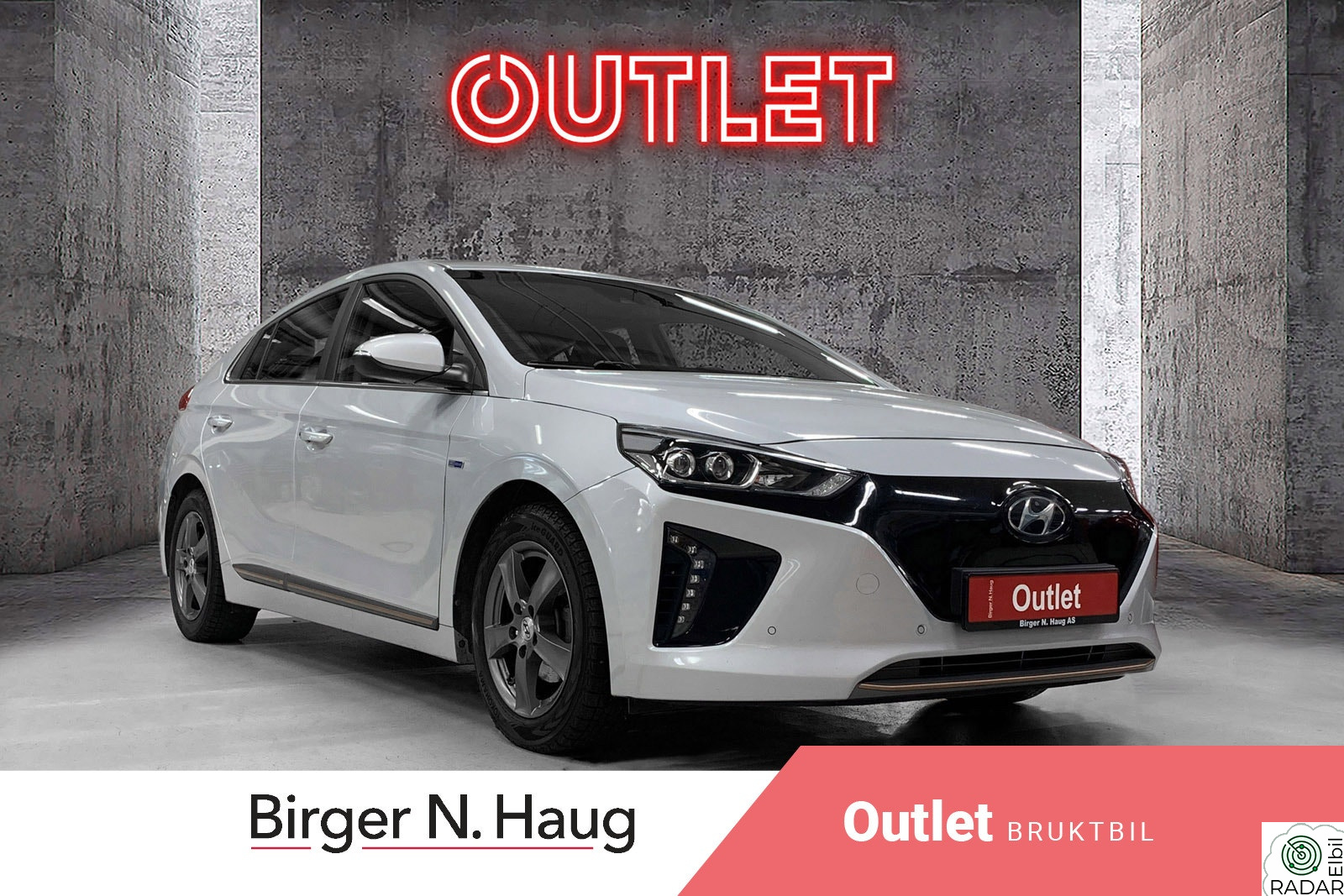 HYUNDAI IONIQ Teknikk|ACC|VENTILERTE SETER|R.KAMERA|BATTERITEST