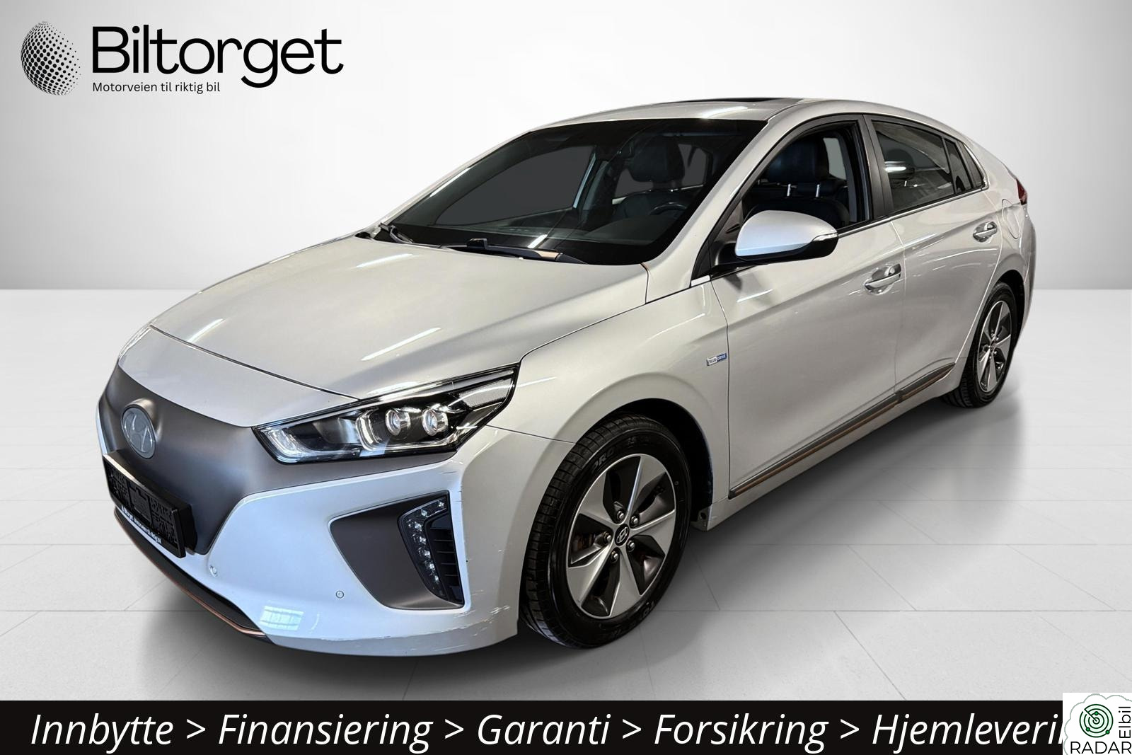 HYUNDAI IONIQ 300km Facelift Toppmodell Kjøling Skinn Memory EU2028++