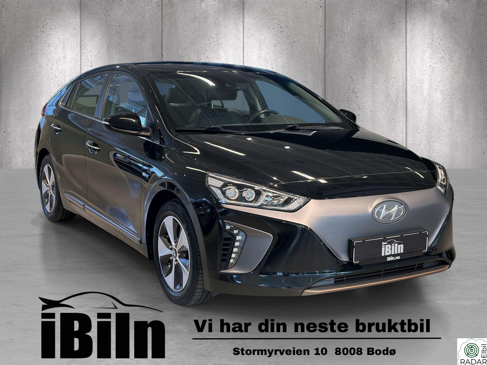 HYUNDAI IONIQ Lav Km! Adaptiv Cruise, Navi, Varme, DAB++