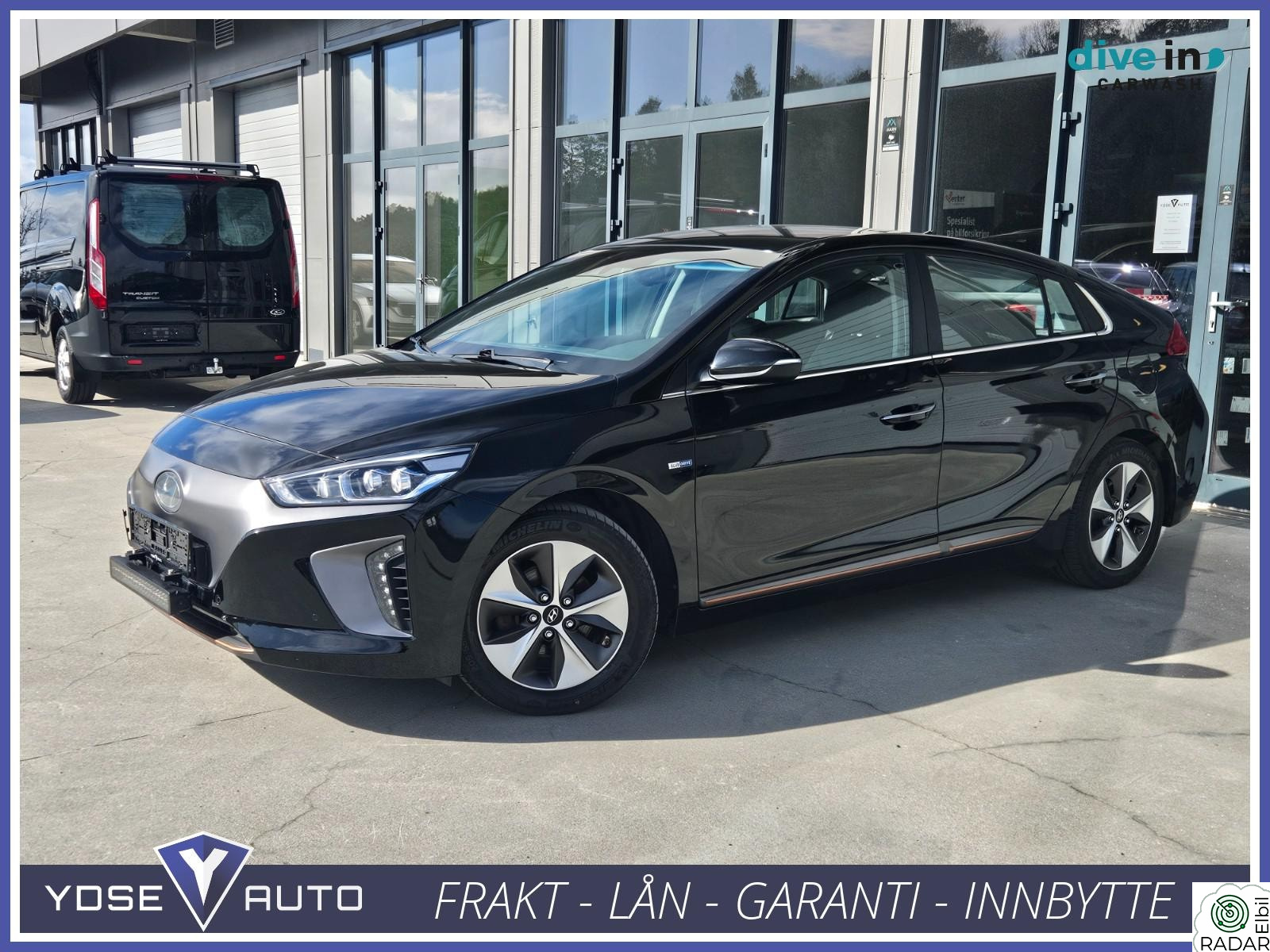 HYUNDAI IONIQ 280km Norsk Skinn ACC Navi R.kam Infinity LED EU 9/27