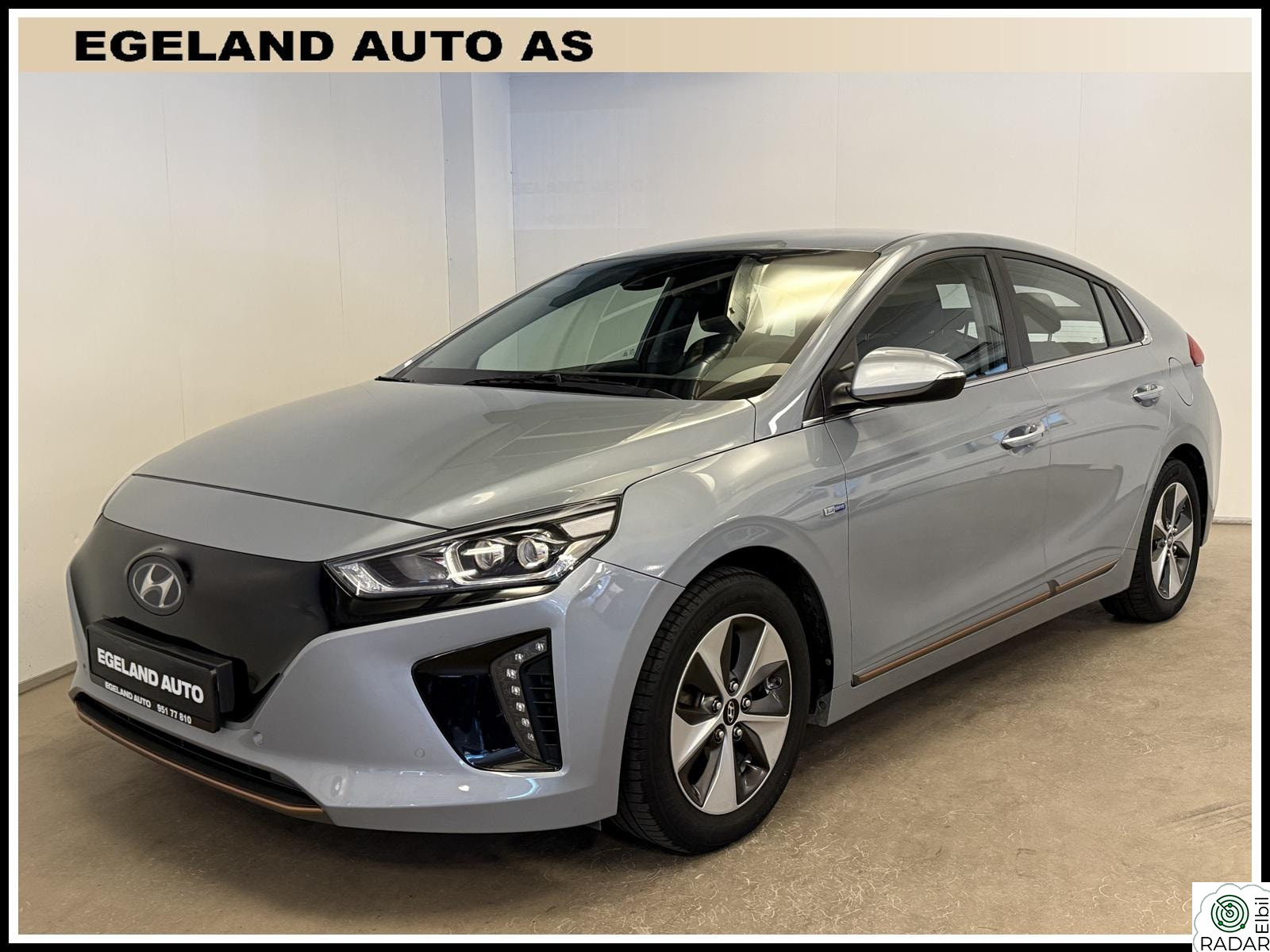 HYUNDAI IONIQ *ACC, Carplay, R-kamera, HiFi, Keyless, Rattvarme EU27