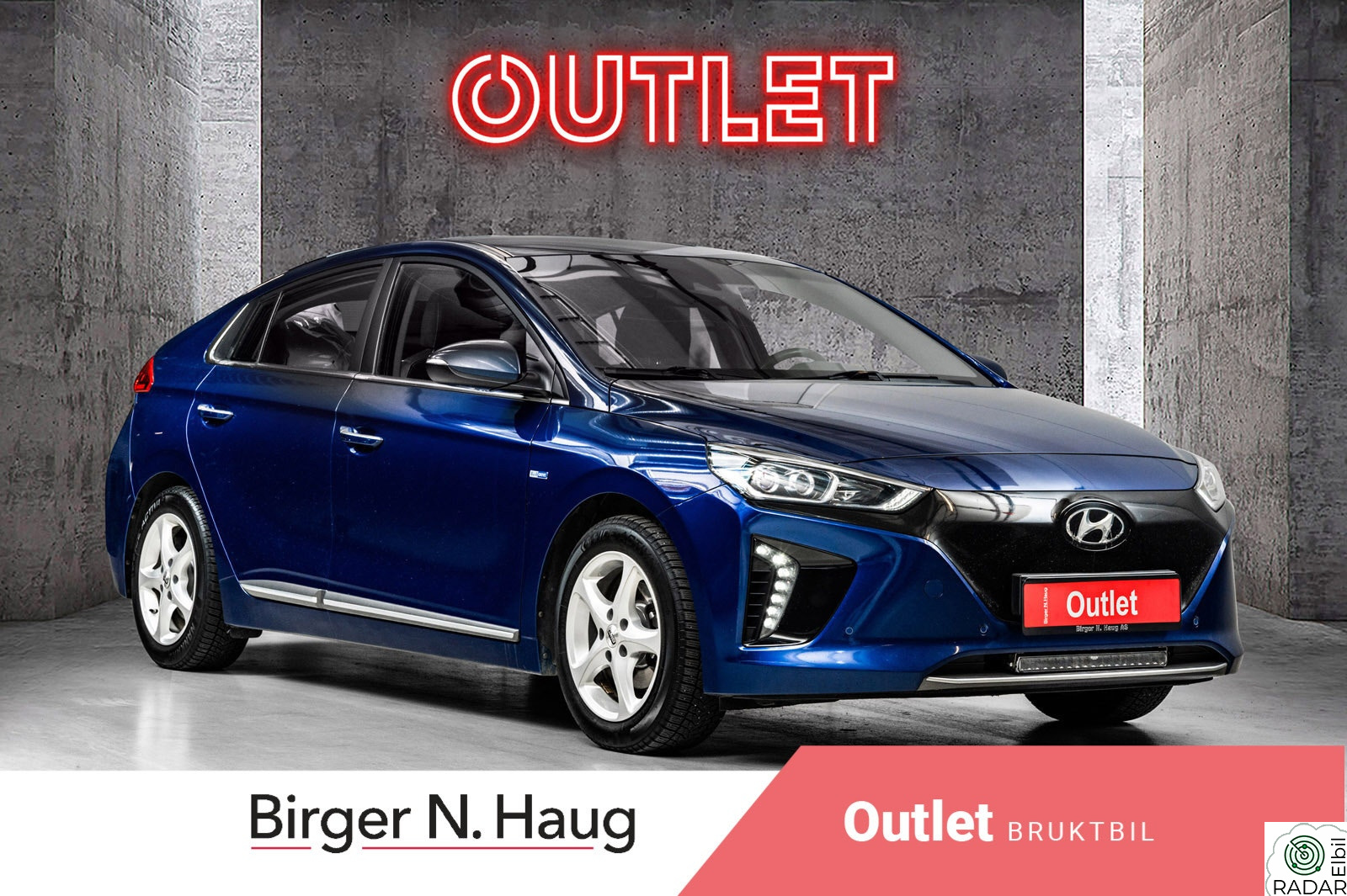 HYUNDAI IONIQ Teknikk OUTLET | SETEVARME | RATTVARME | RYGGEKAMERA