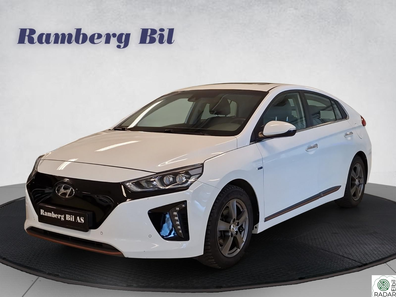 HYUNDAI IONIQ Teknikk Skinn Infinity Kamera Soltak Rattvarme Navi ACC