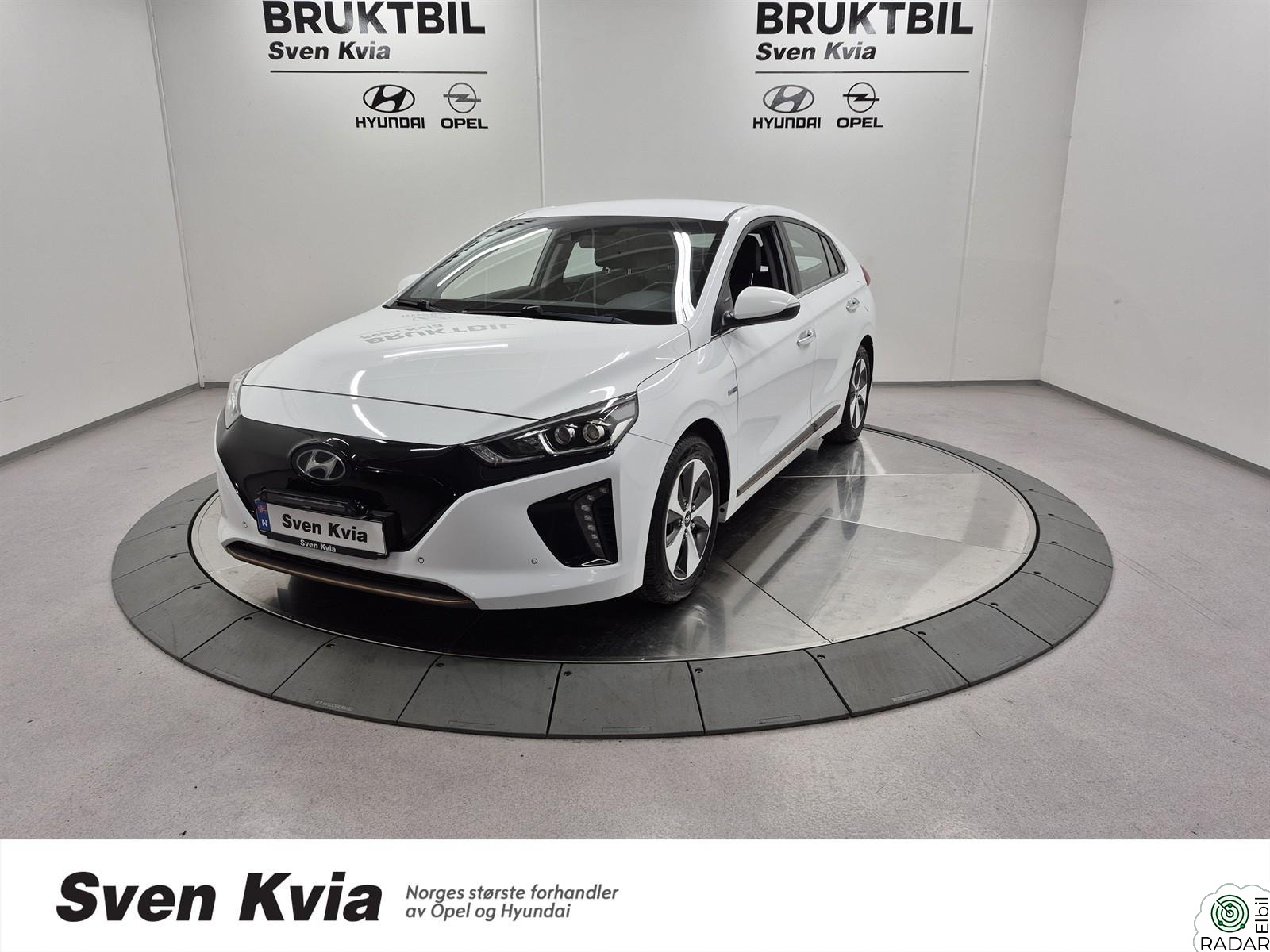 HYUNDAI IONIQ NORSK TEKNIKK MED SKINN 28KWT ACC NAVI CARPLAY KAMERA