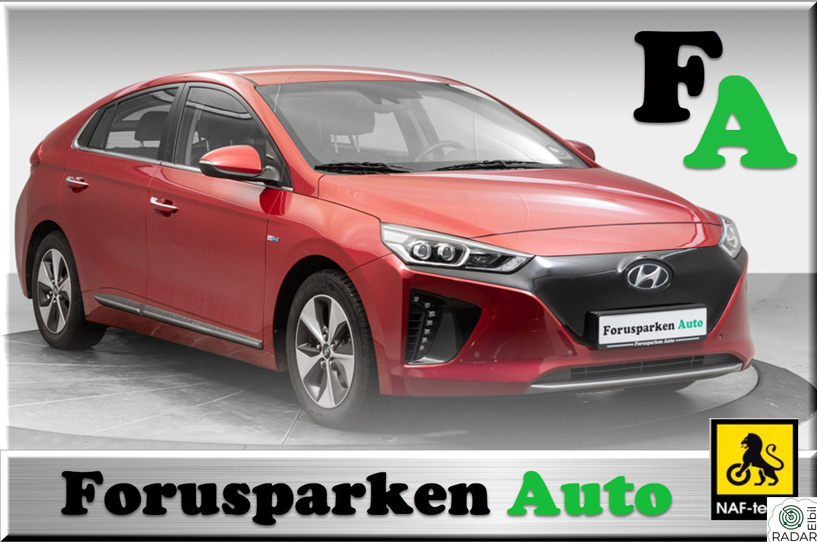 HYUNDAI IONIQ Teknikk. Kun 2 eiere / skinn / ACC / EU til 2027,