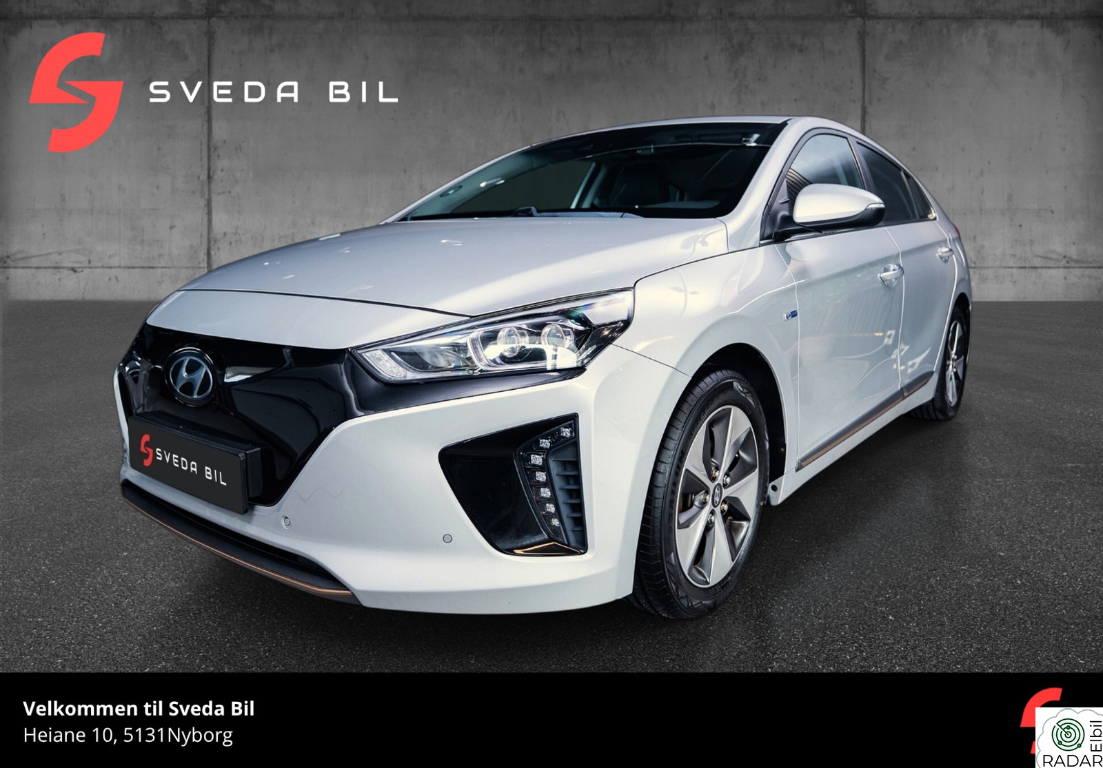 HYUNDAI IONIQ Hyundai Ioniq Electric 28 kWh, 120hk, 2019