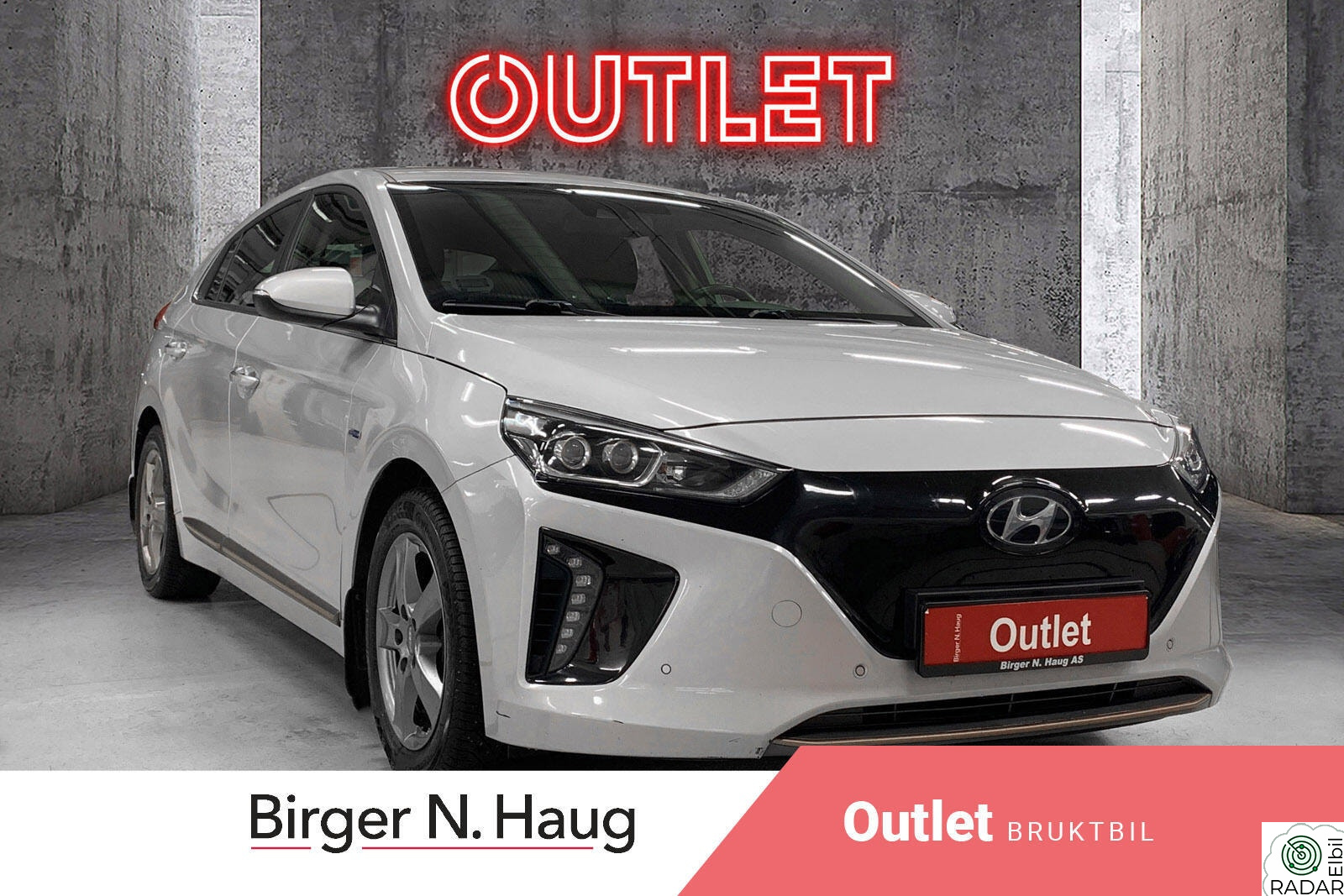 HYUNDAI IONIQ Teknikk OUTLET | SKINN | KJØLING I SETER | VARME I RATT