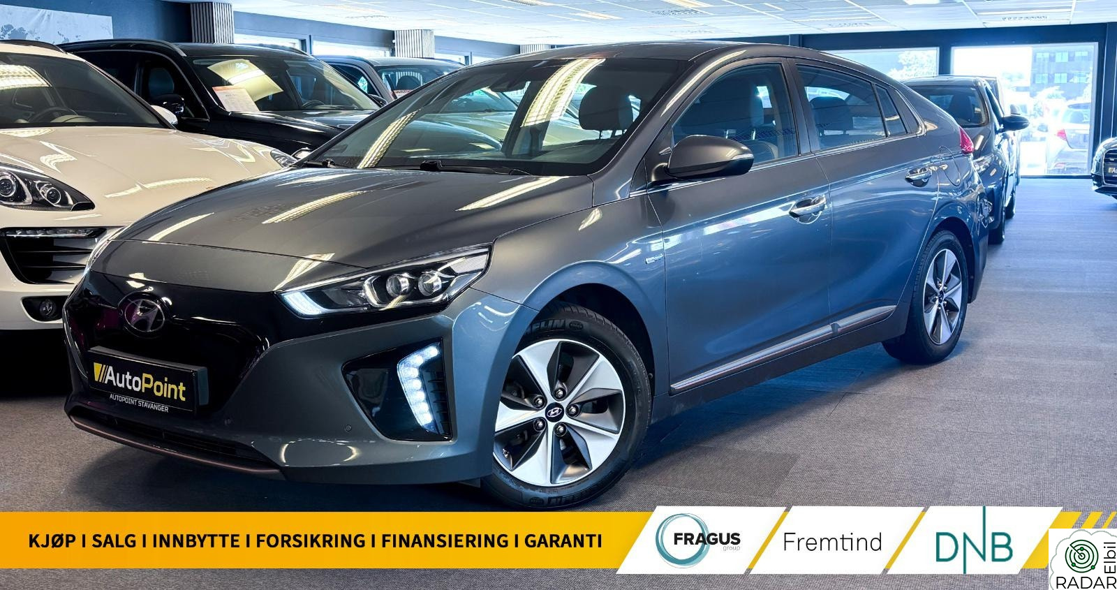 HYUNDAI IONIQ IONIQ/PREMIUM/280KM/SKINN/ACC/R.KAM/V.RATT/V.PUMP/++