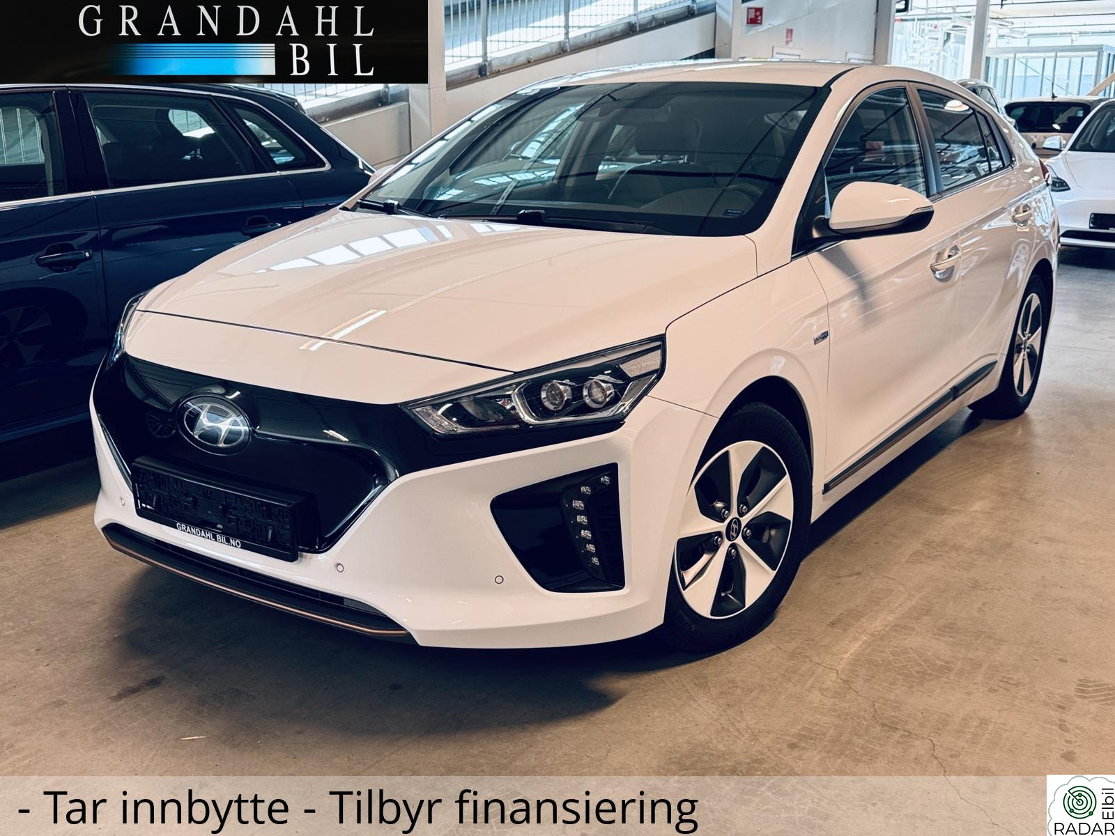 HYUNDAI IONIQ EV - EXCLUSIVE - Varmepumpe -Hurtiglading -Tar innbytte