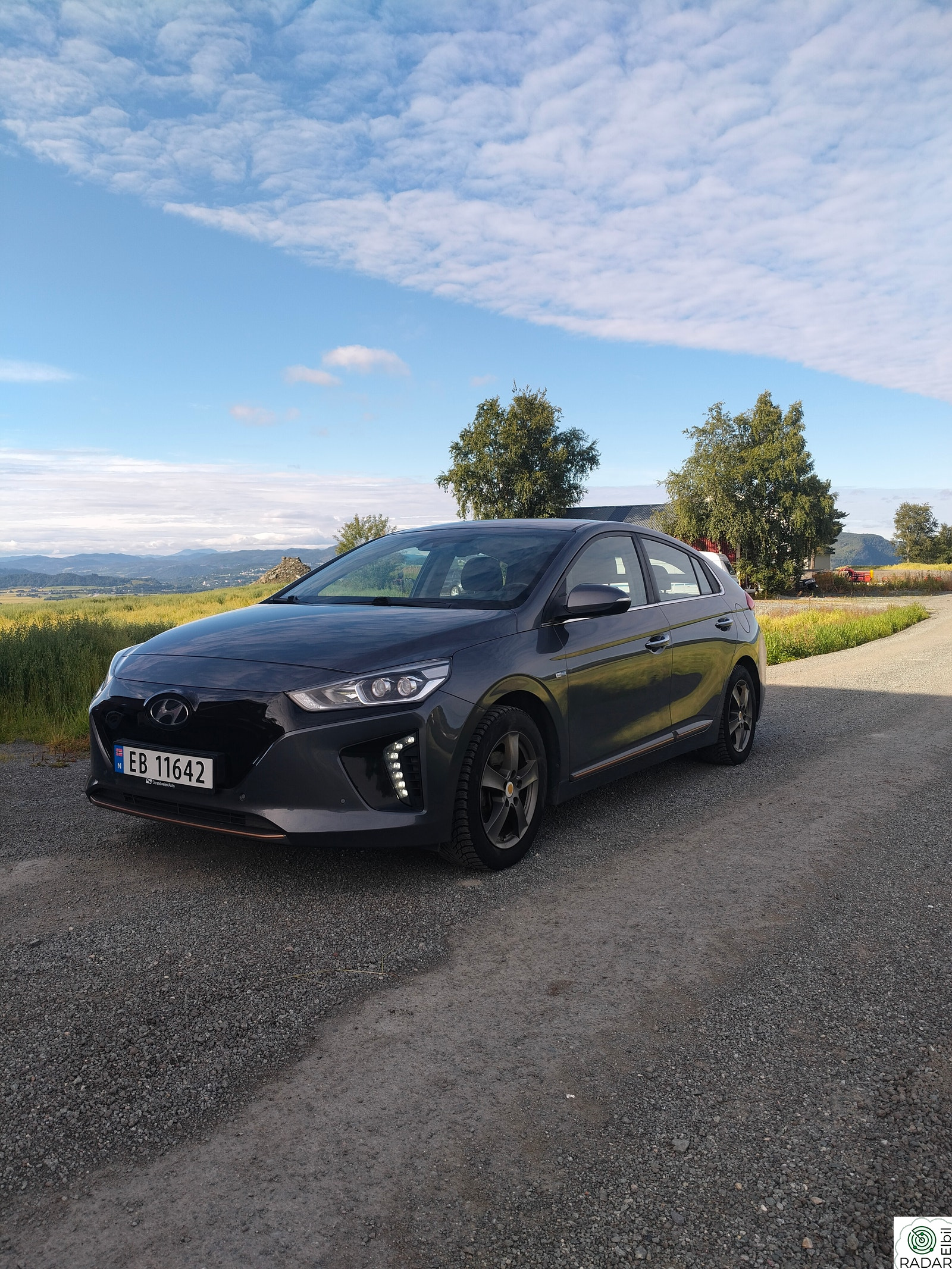 HYUNDAI IONIQ BILLIG IONIC MED LAV KMST 109000KM  REKKEVIDDE 280KM.