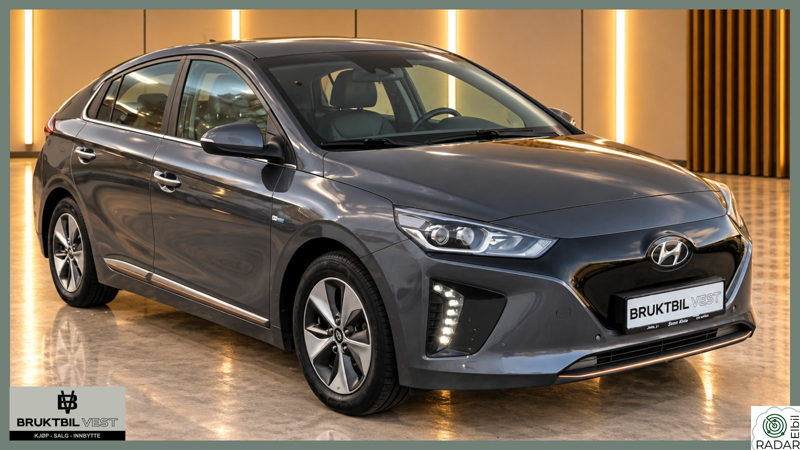 HYUNDAI IONIQ Teknikk /Navi/ACC/R.Kam/DAB/Skinn/Keyless+