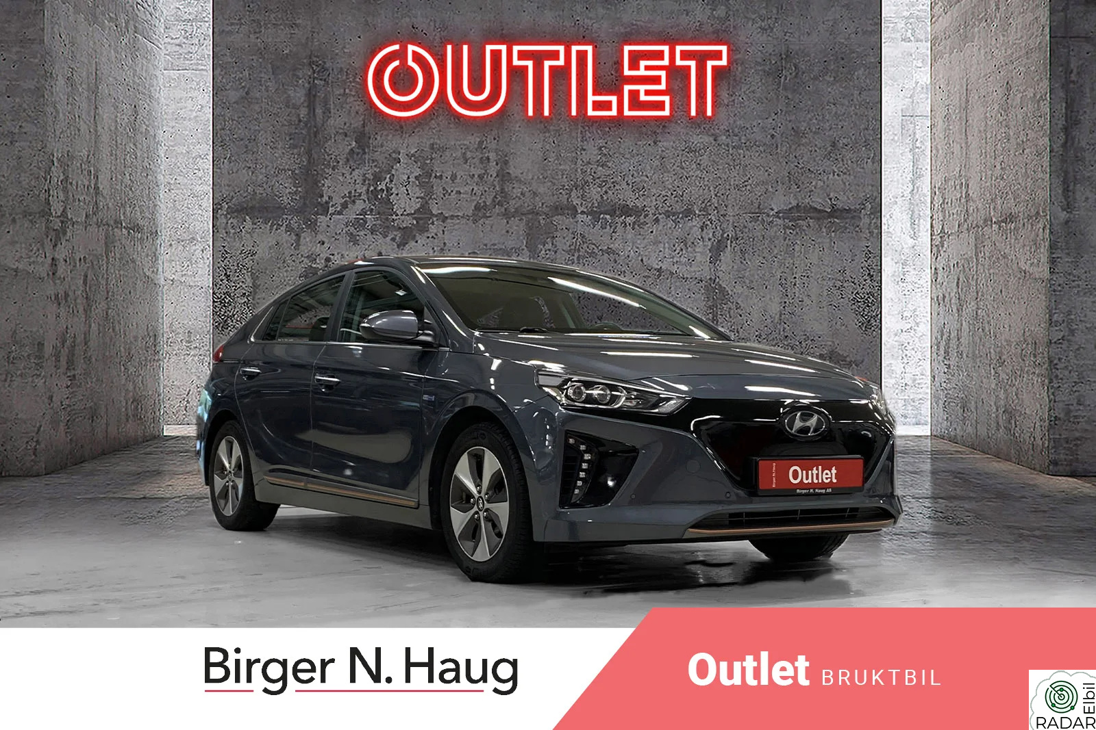 HYUNDAI IONIQ Teknikk /Outlet/Skinn/Carplay/Rattvarme/ACC