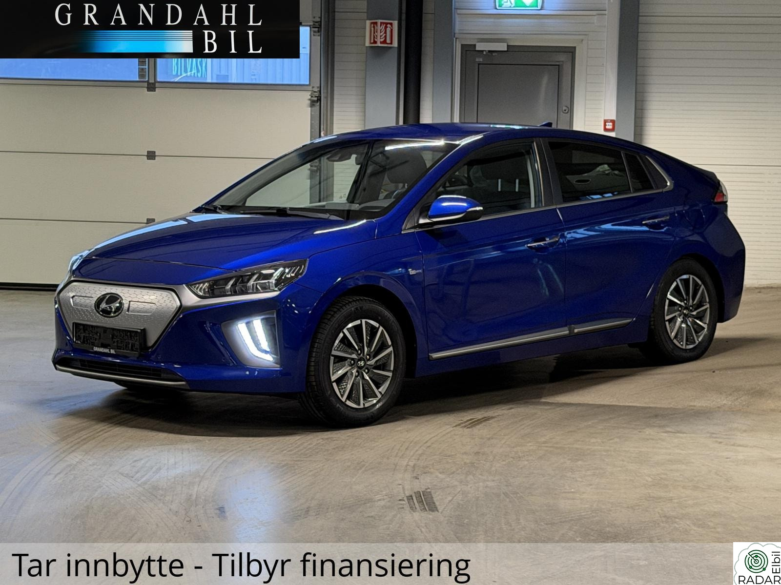HYUNDAI IONIQ EV - EXCLUSIVE - WLTP 311 KM - APP - Ny i Norge
