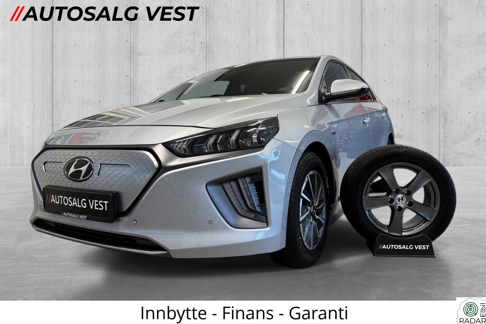 HYUNDAI IONIQ Premium 311 WLTP/Varmepumpe/ACC/Navi/BT/Infinity