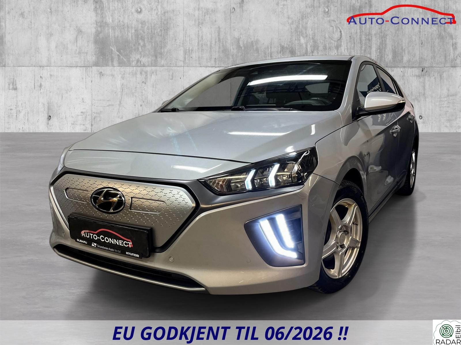 HYUNDAI IONIQ ACC/ KAMERA/ NAVI/ CARPLAY/ LED/ VARMEPUMPE/ INFINITY++