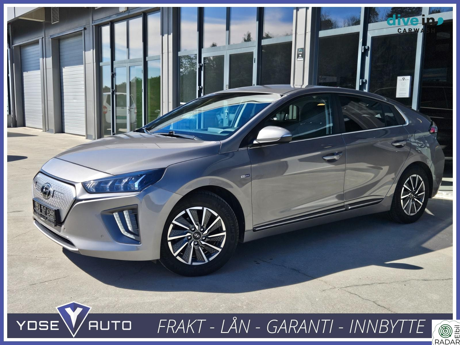 HYUNDAI IONIQ 38 KWH 311 WLTP Premium Skinn ACC R-V R-K Blis EU 9/27