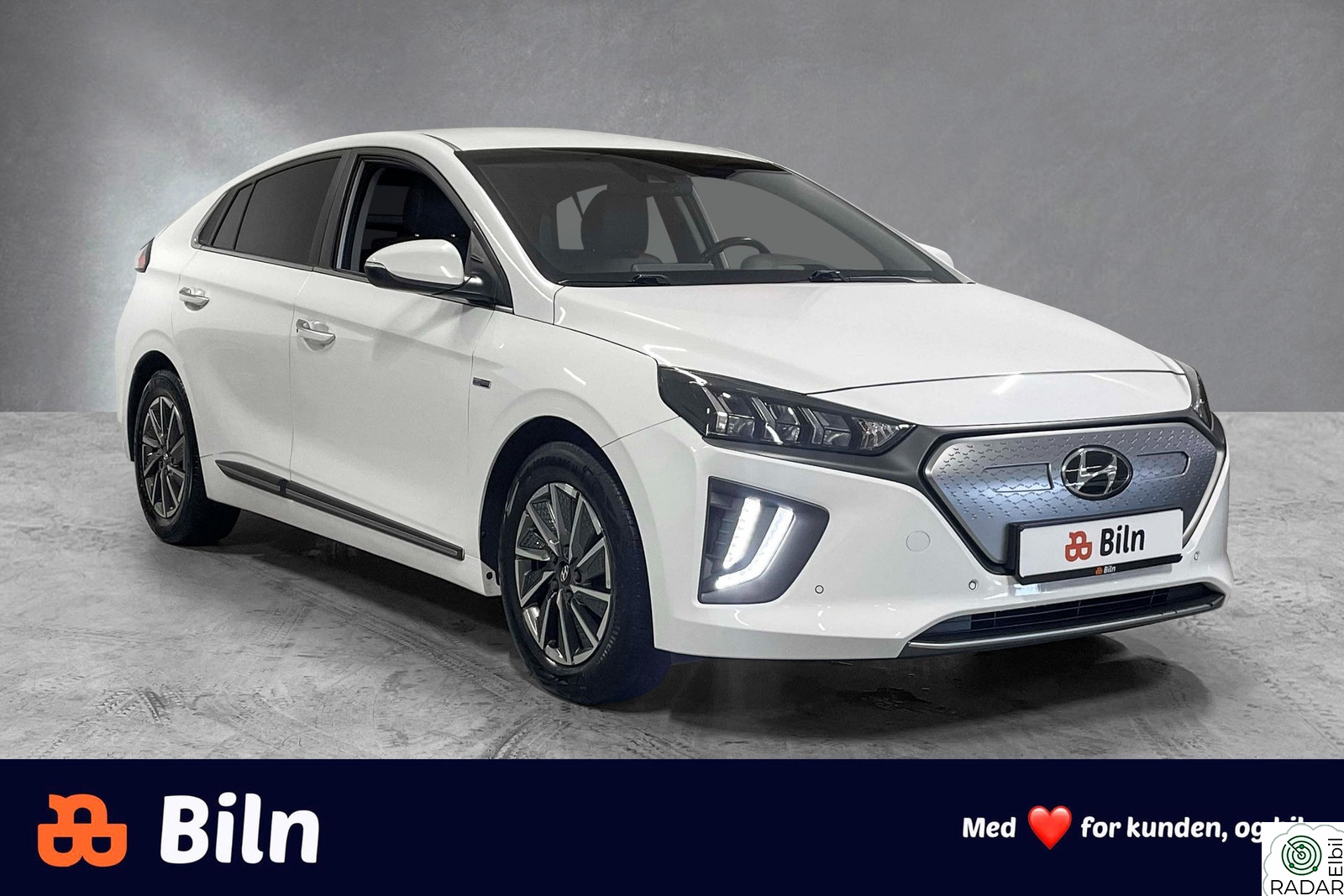 HYUNDAI IONIQ Premium 311km/Skinn/R.kam/Acc/Oppv. ratt/Vent. seter/EU