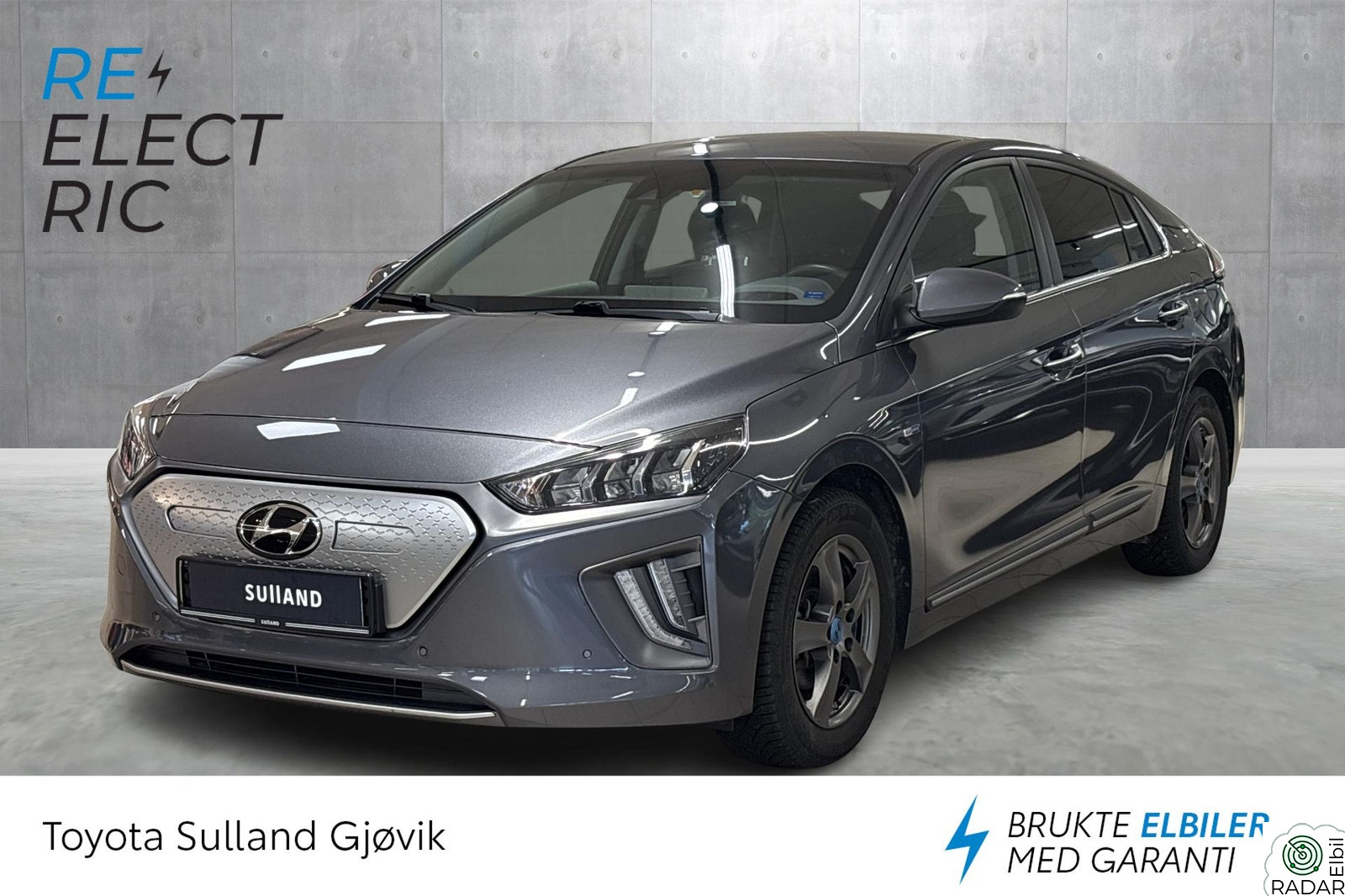 HYUNDAI IONIQ 311km | Premium | Skinn | Velholdt | Ny service