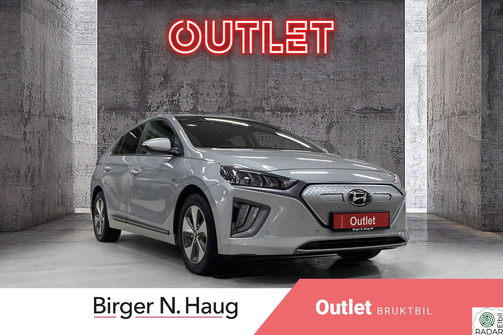 HYUNDAI IONIQ Premium OUTLET/SKINN/HISTORIKK/ADAPTIV/CCS/LED/APP++