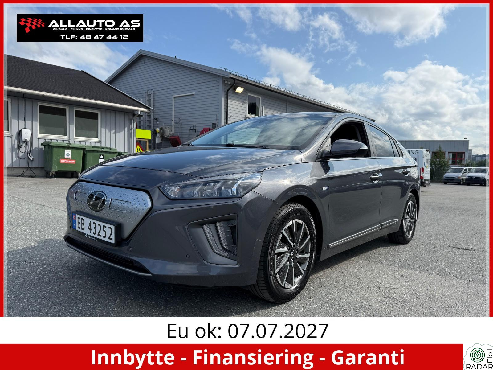 HYUNDAI IONIQ Premium/Skinn/Infinity Lydanlegg/Kjøling i seter ++