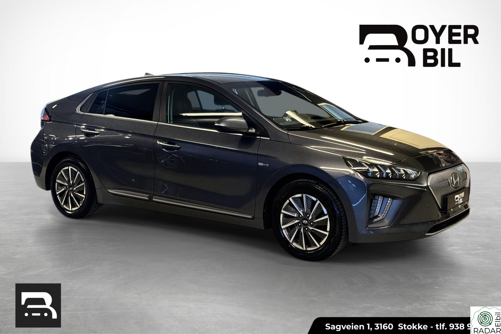 HYUNDAI IONIQ 311 km Skinn ACC Kjøling i seter Infinity 1-Eier NYEU+