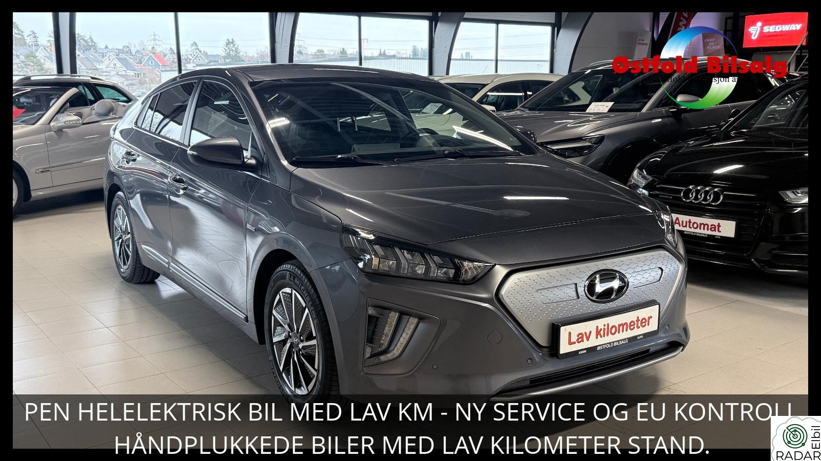 HYUNDAI IONIQ 311 WLTP SKINN ADAPTIVE CRUISE OPPV.RATT R.KAMERA NAVI