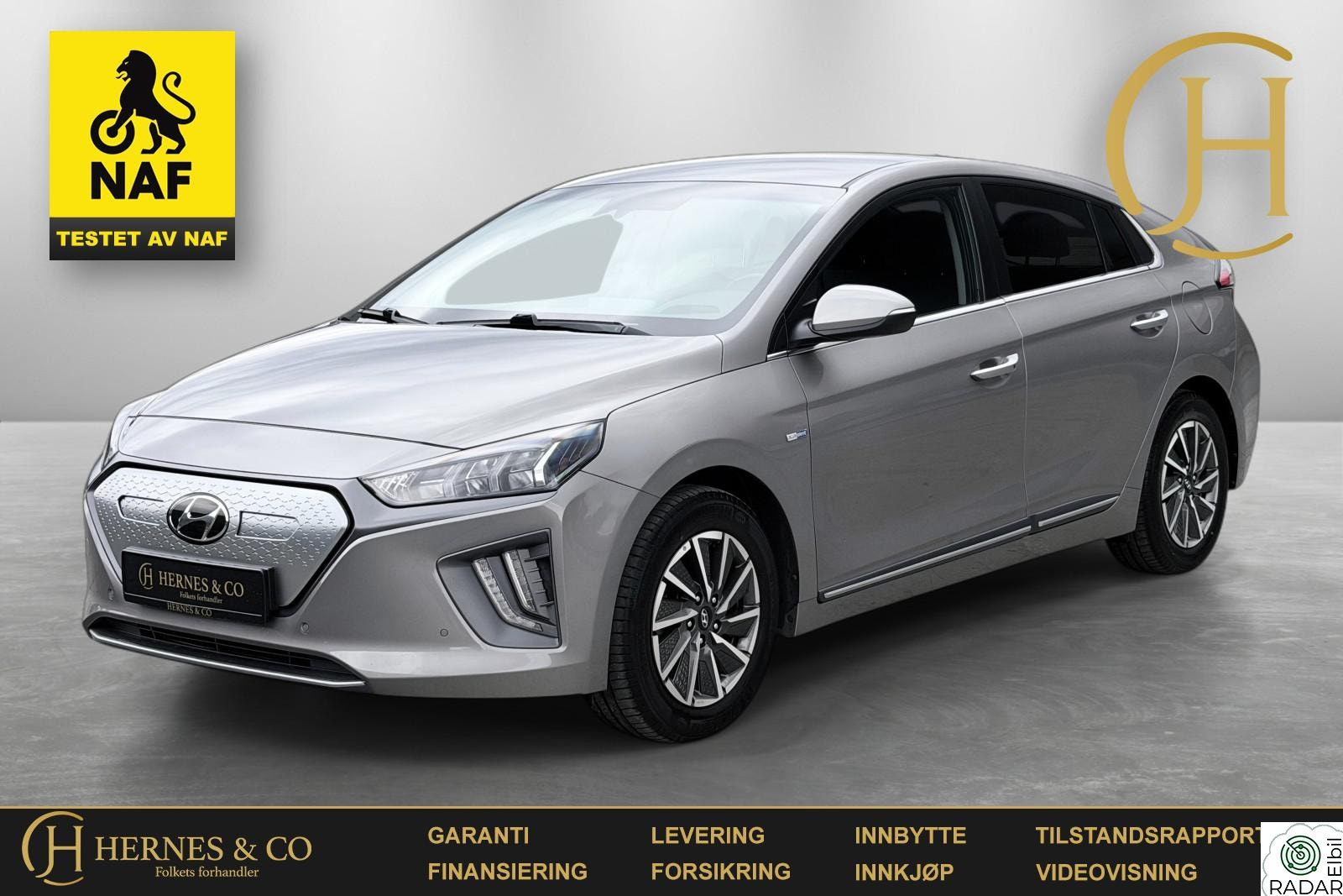 HYUNDAI IONIQ ACC/DAB+/Handsfree/Multifunksjonsratt/Nøkkelløs start