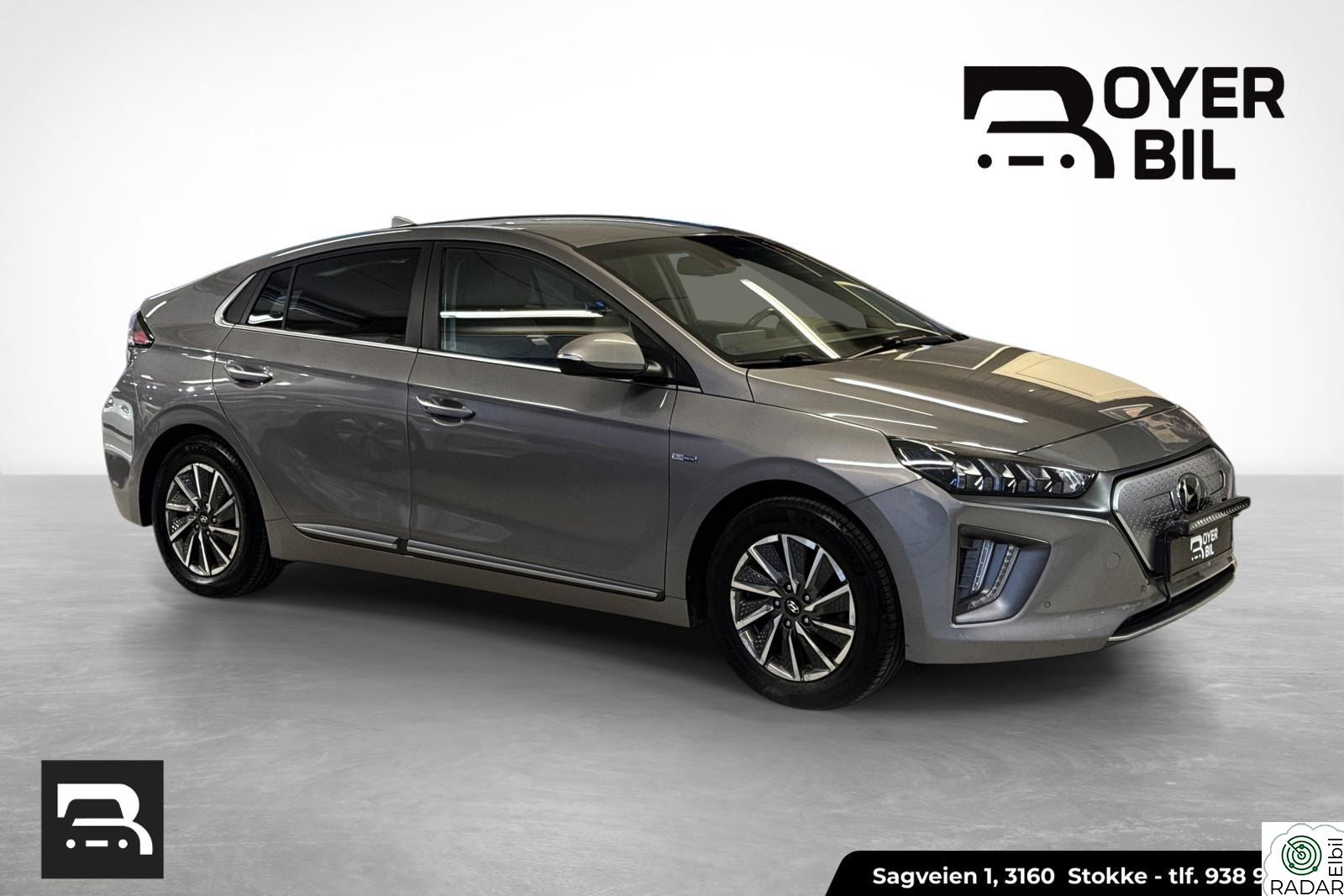 HYUNDAI IONIQ 311 km Skinn ACC Kjøling Krok Infinity 1-Eier NYEU++