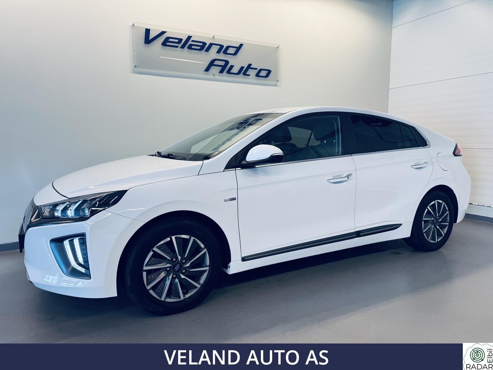 HYUNDAI IONIQ EV PREMIUM SKINN/MEMORY/ACC/NAVI/RATTVARME/"NORSK"