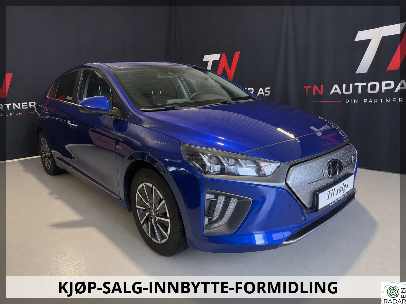 HYUNDAI IONIQ Premium | Batterihelse 100 % | Skinn | Varmepumpe | ACC