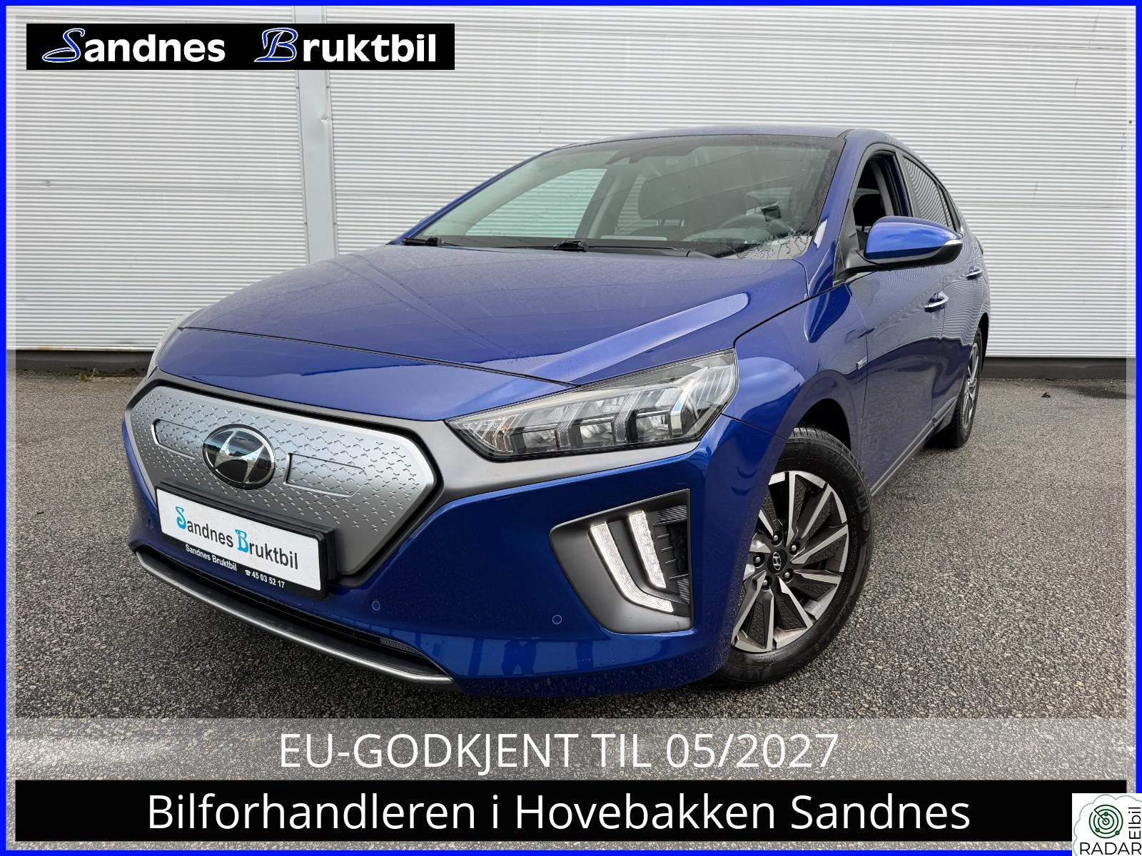 HYUNDAI IONIQ PREMIUM,SKINN,ACC,INFINITY,KAMERA,V-RATT,AVKJØLING SETE