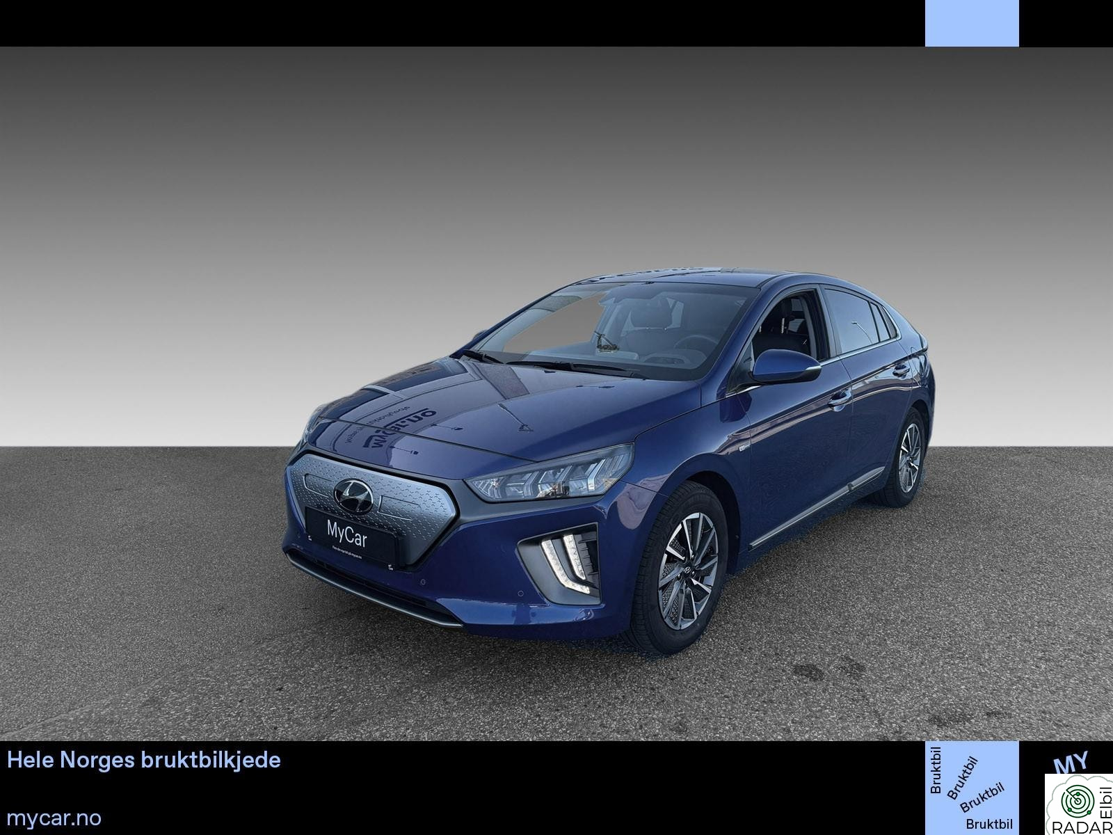 HYUNDAI IONIQ 136hk Premium /Rattvarme/R.kam/Skinn/Lav Km +++