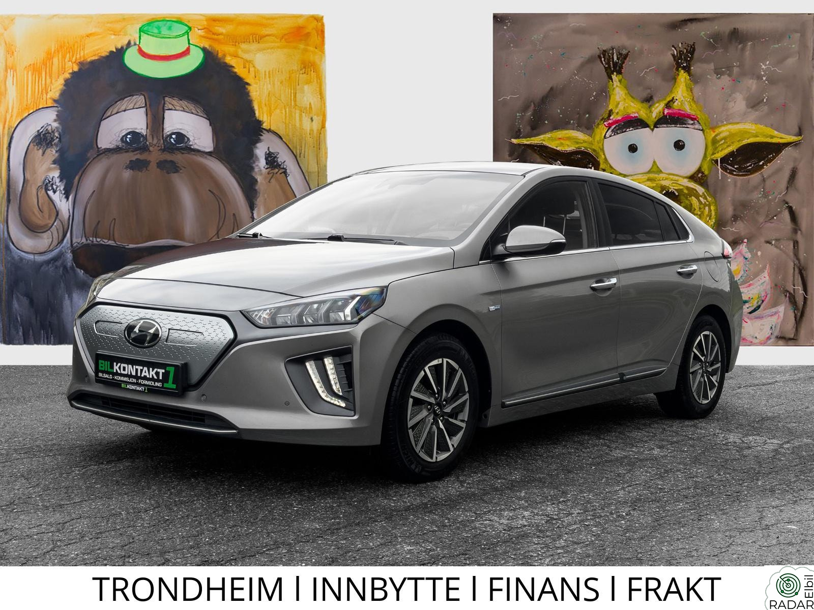 HYUNDAI IONIQ I PREMIUM I SKINN I RYGGEKAMERA I ACC I LED I LAV KM I