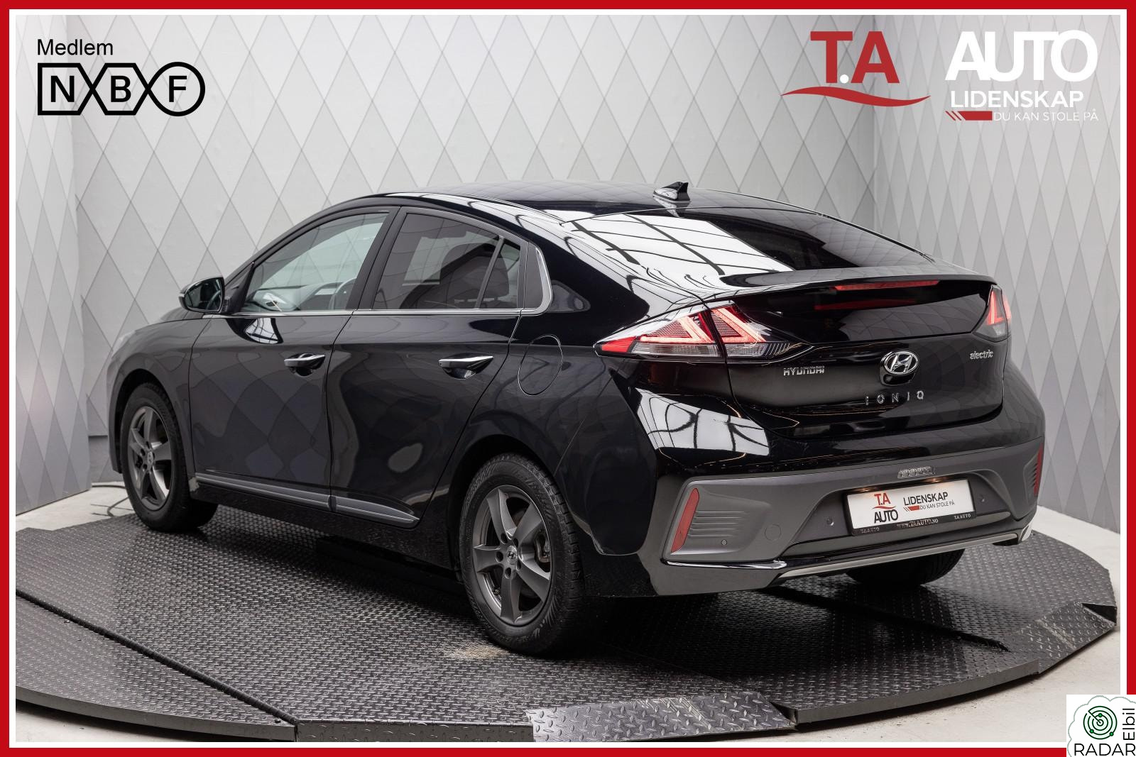 HYUNDAI IONIQ 311KM 136HK PREMIUM ACC RATTVARME SKINN NORSK +++